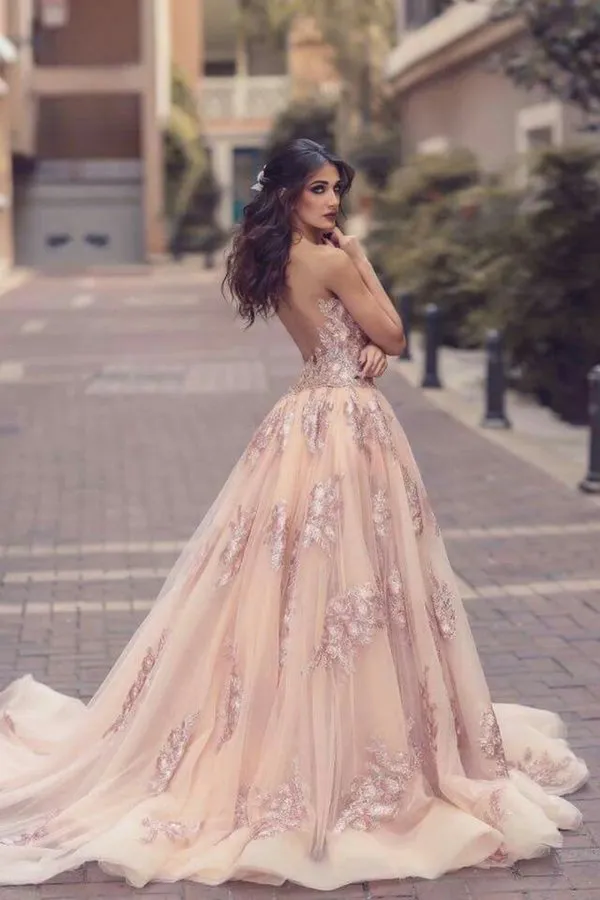 2024 Unique Prom Dresses Mermaid Scoop Tulle With Applique Court Train PKHP2ZFZ