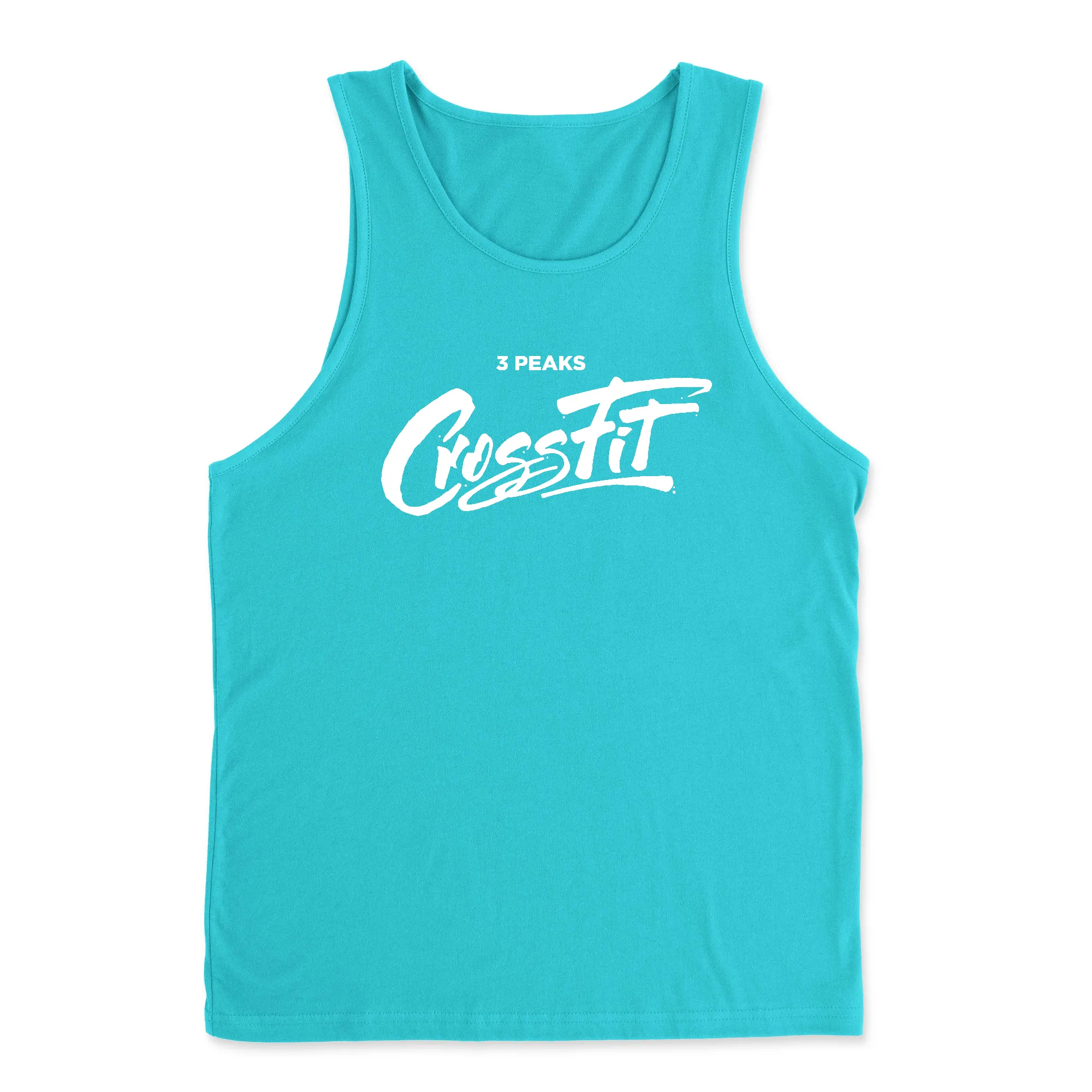 3 Peaks CrossFit Cursive Mens - Tank Top