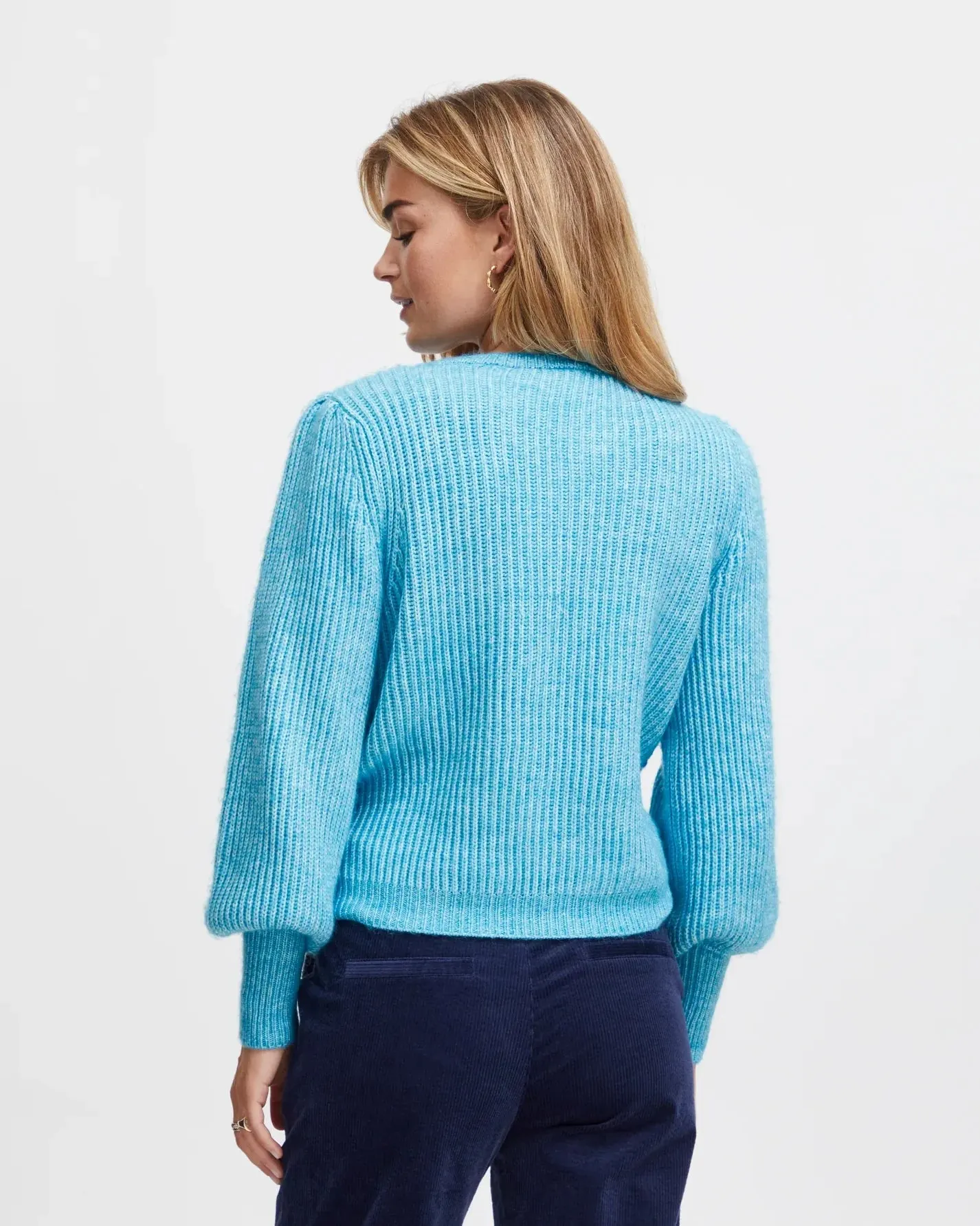 4-A1333 Baby Blue Frelna Knot Knit