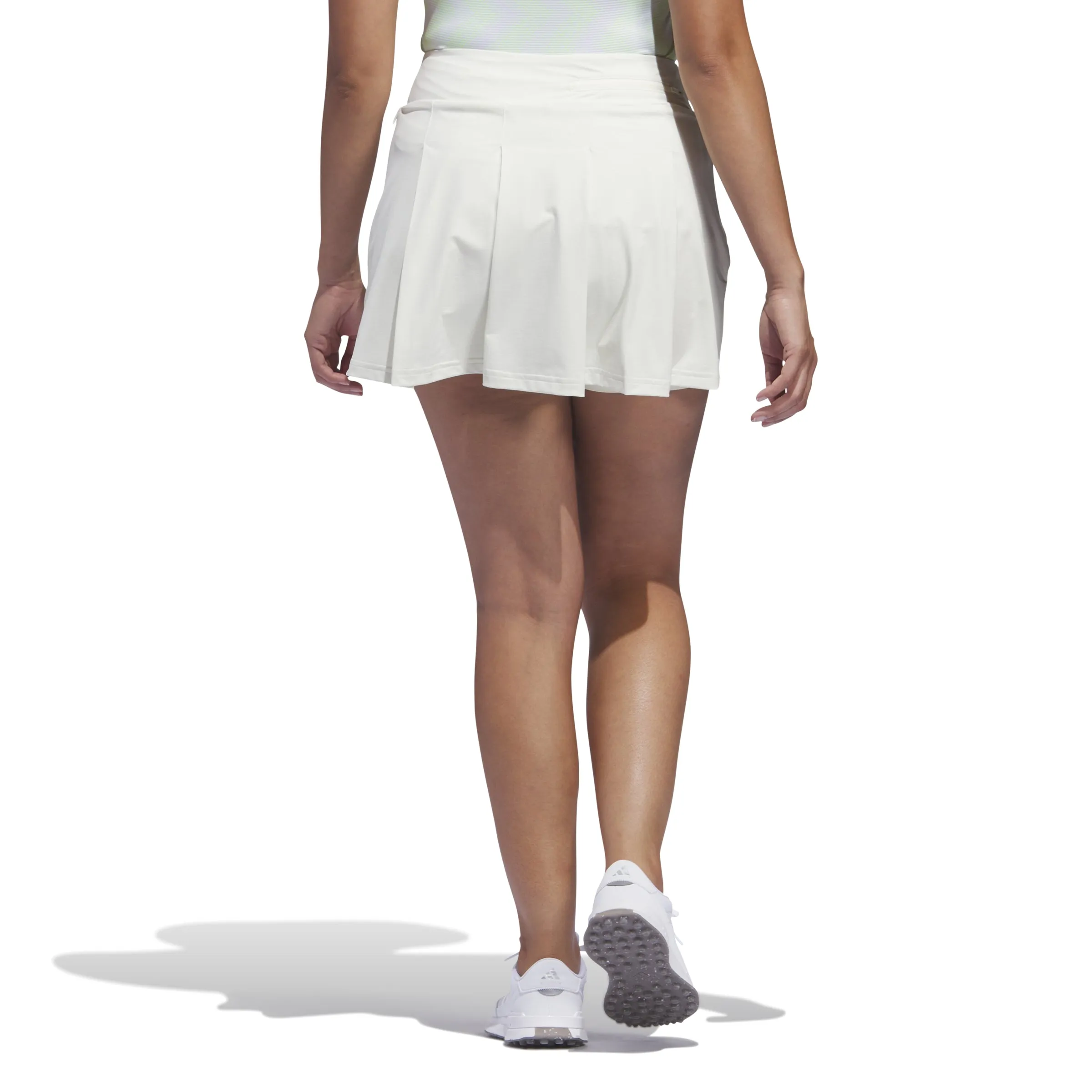 adidas Golf Women's Ultimate365 Tour Pleated Skort - Ivory SS24