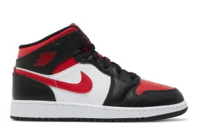 Air Jordan 1 Mid GS 'Black Gym Red'