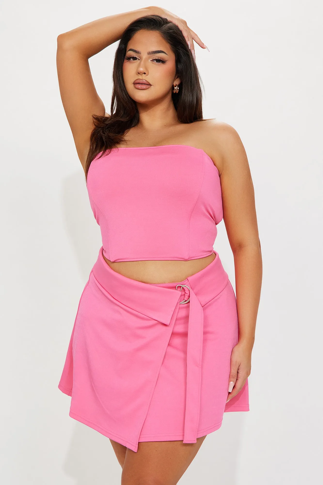 Beckie Skirt Set - Pink