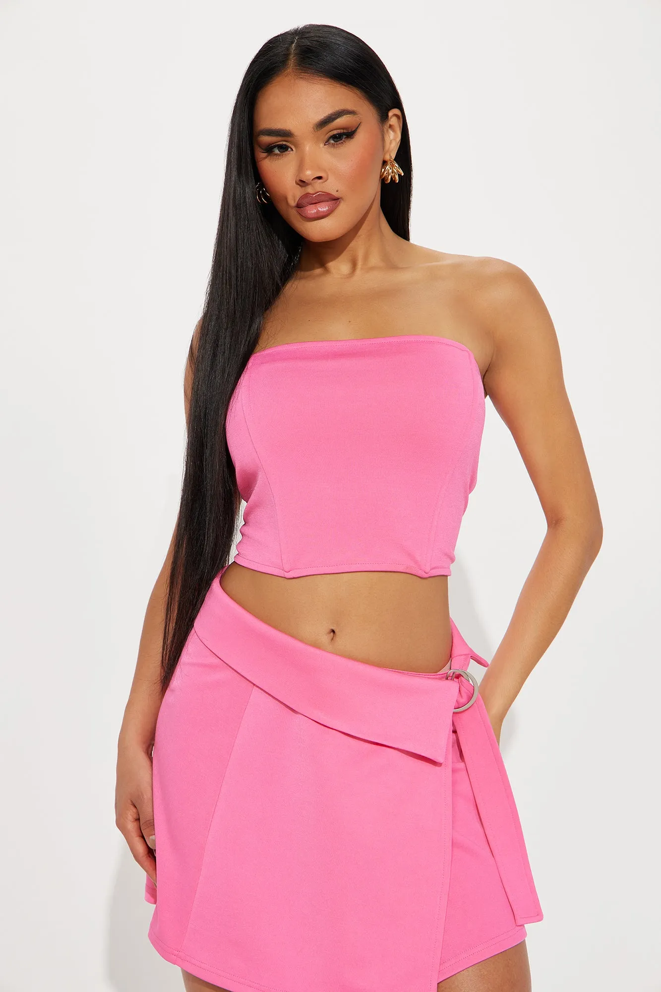 Beckie Skirt Set - Pink