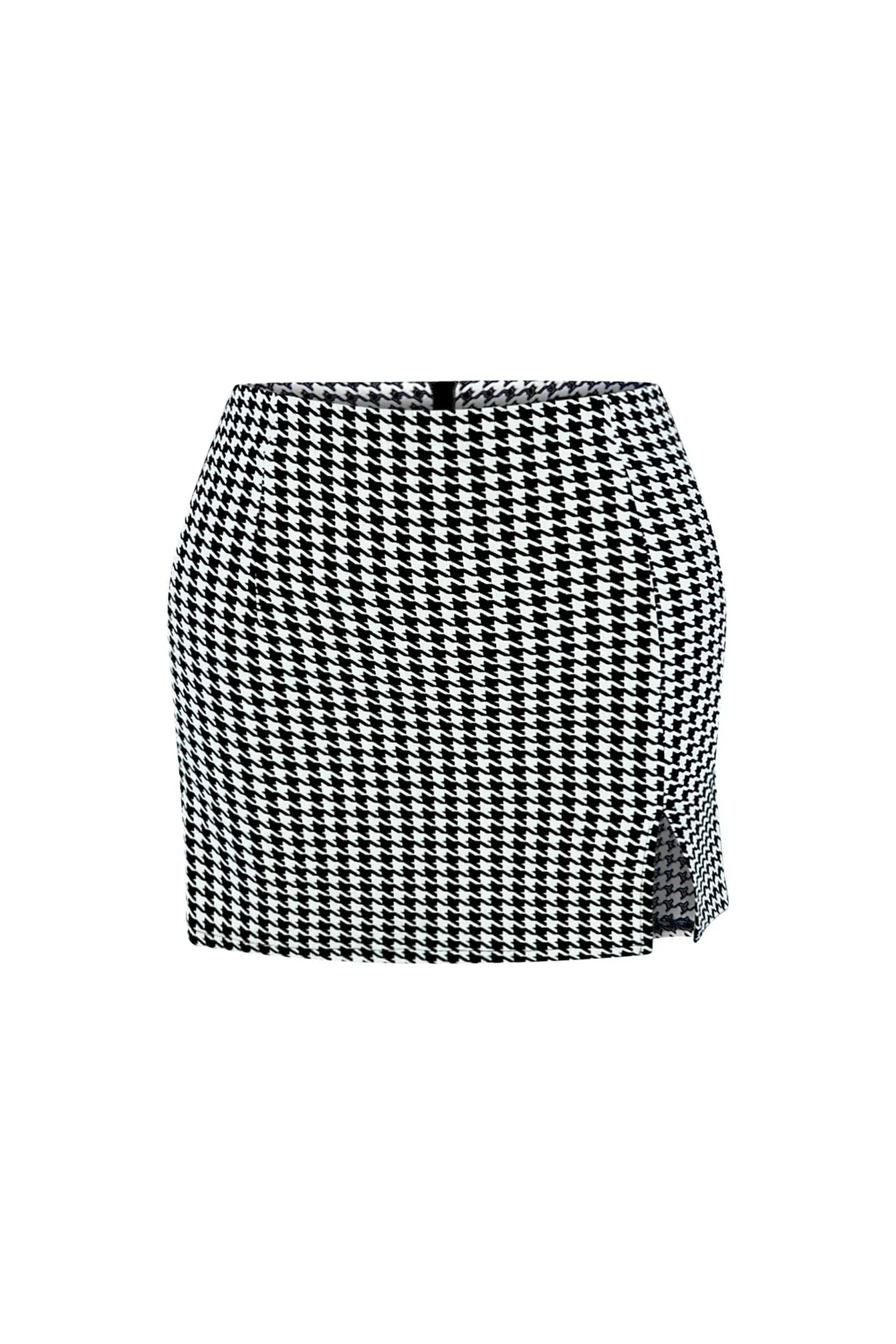 Blair Houndstooth Mini Skirt