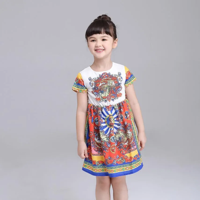 Bohemian Rhapsody Toddler Girl Dress