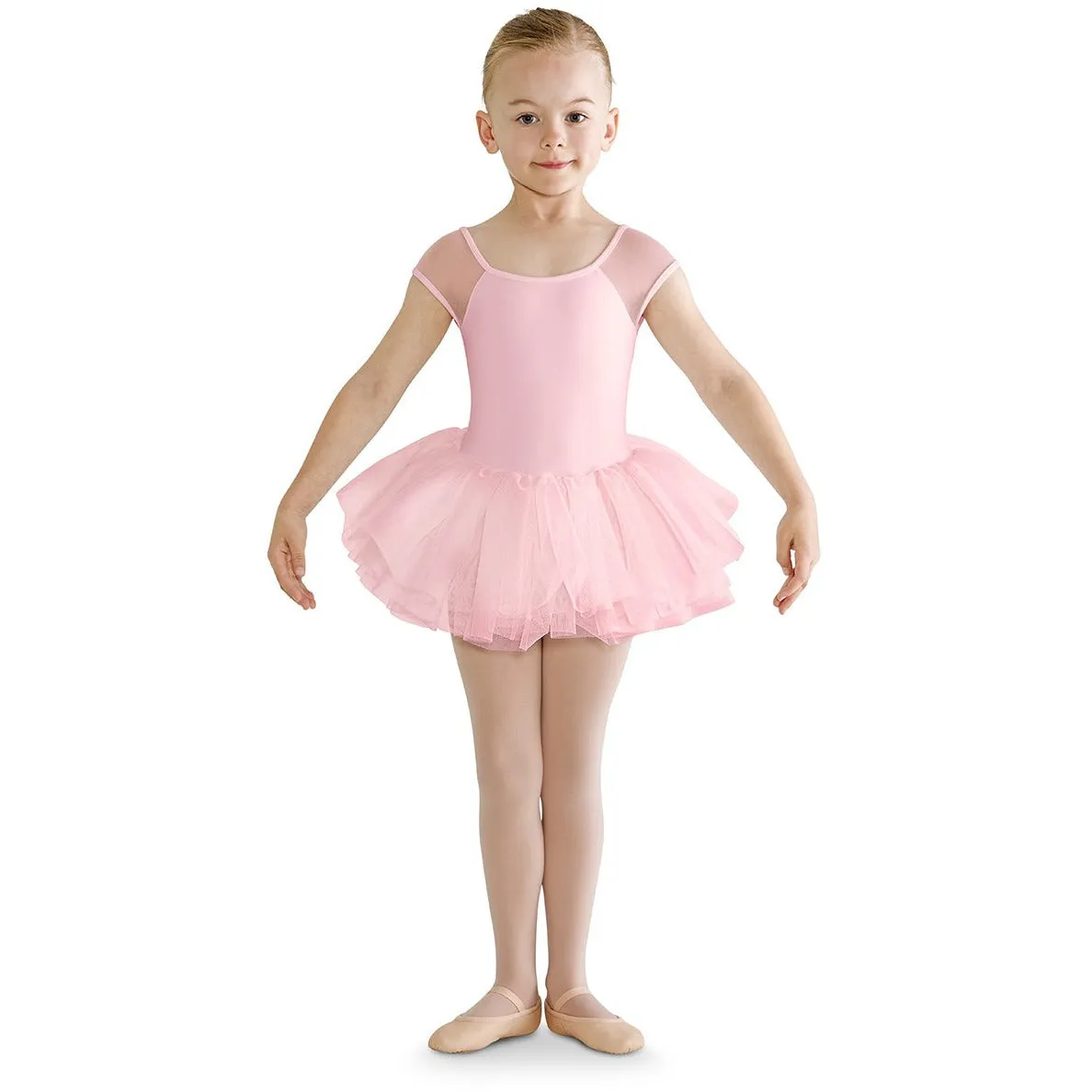 Child Cap Sleeve Tutu Dance Dress