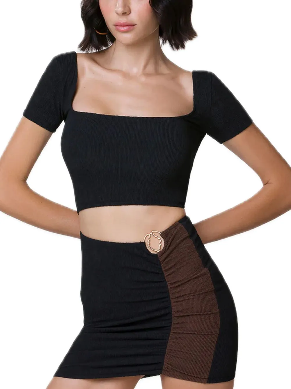 Crop Top - Nero