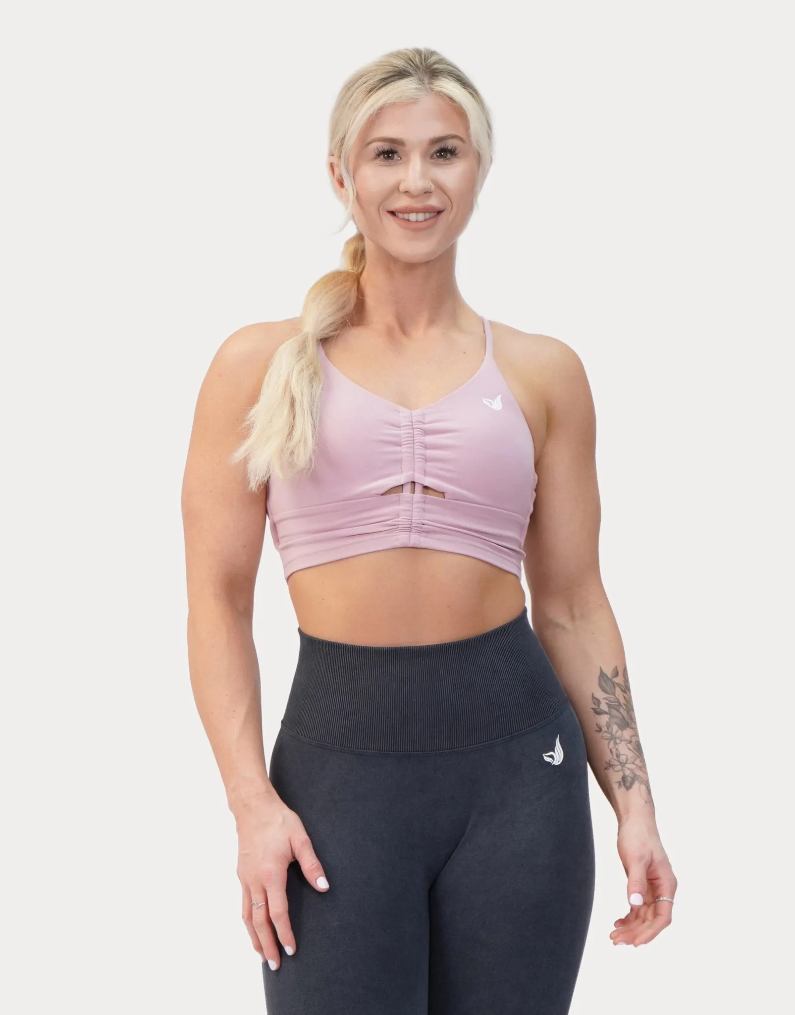 DW Ruched Sports Bra