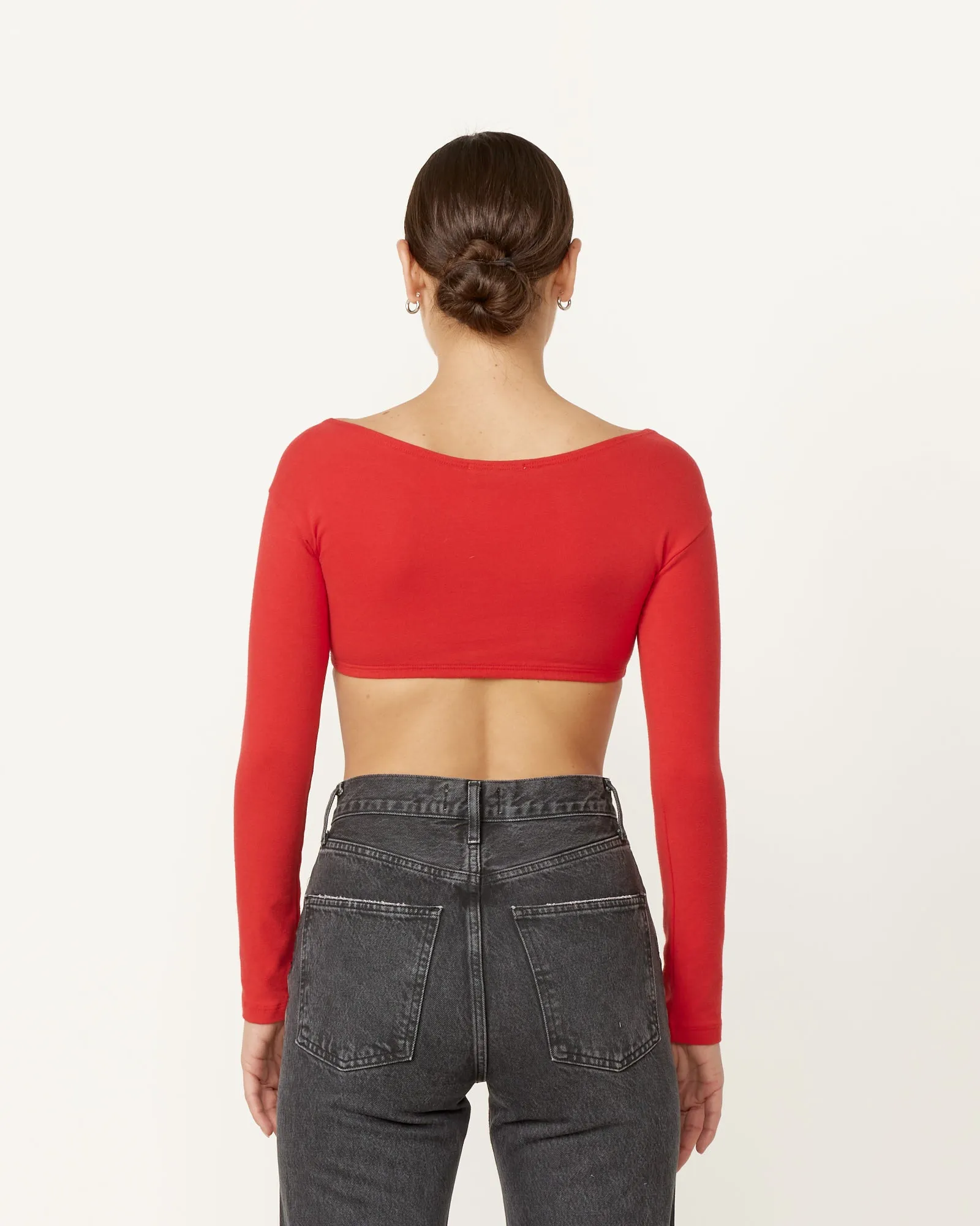 El Tigre Chiquito Crop Top in Tomate