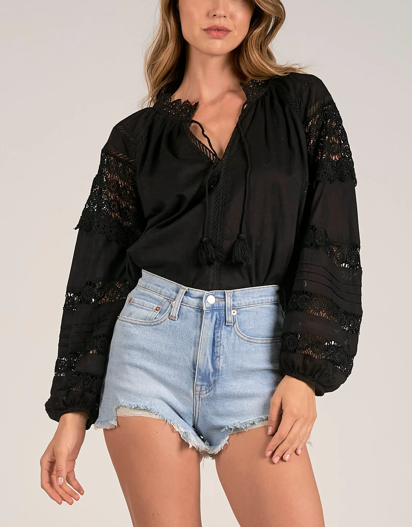 Elan Crochet Blouse