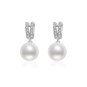 Elegant Freshwater Pearl Earrings WE00061