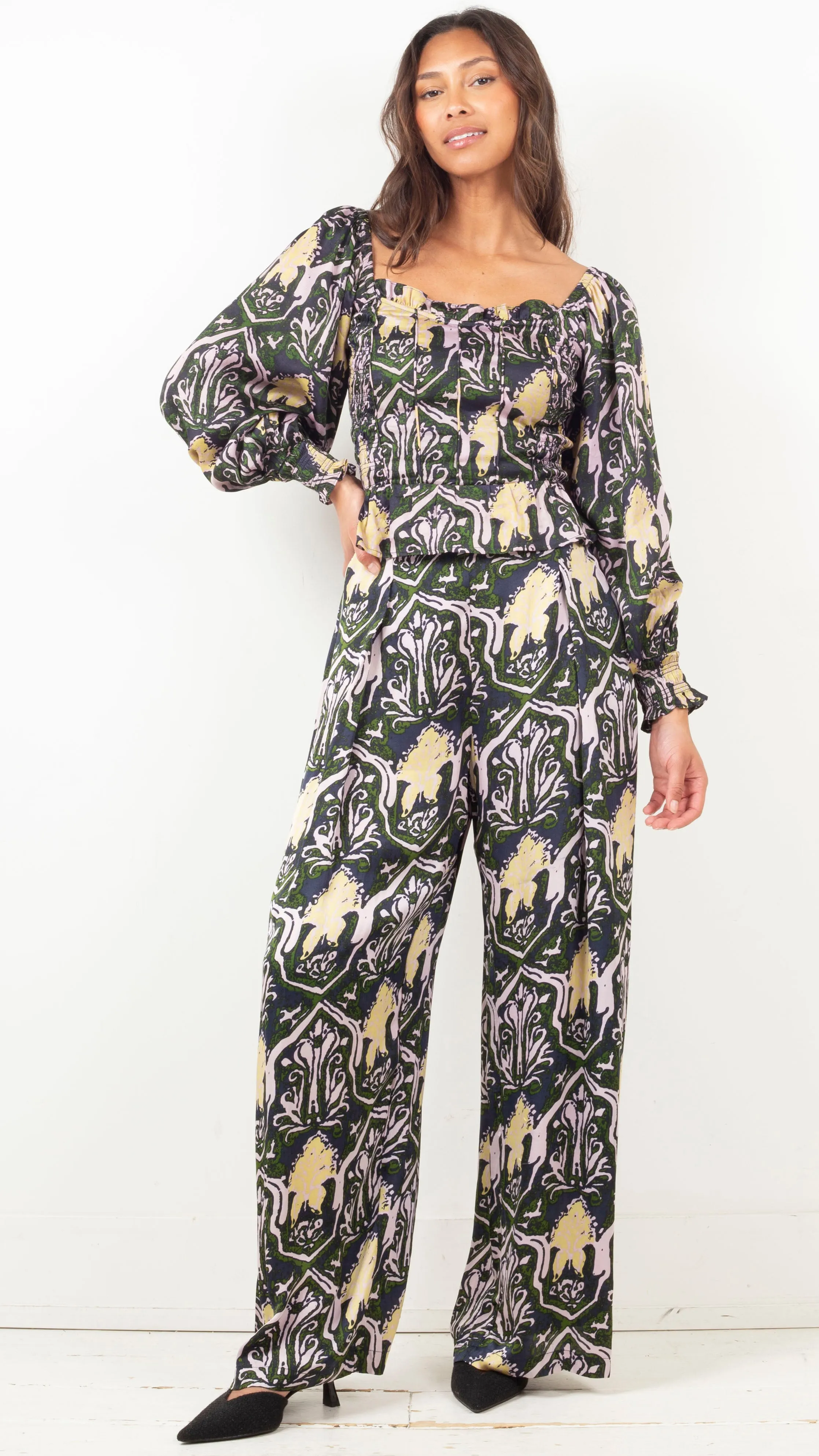 Elsa Pant - Casablanca Print