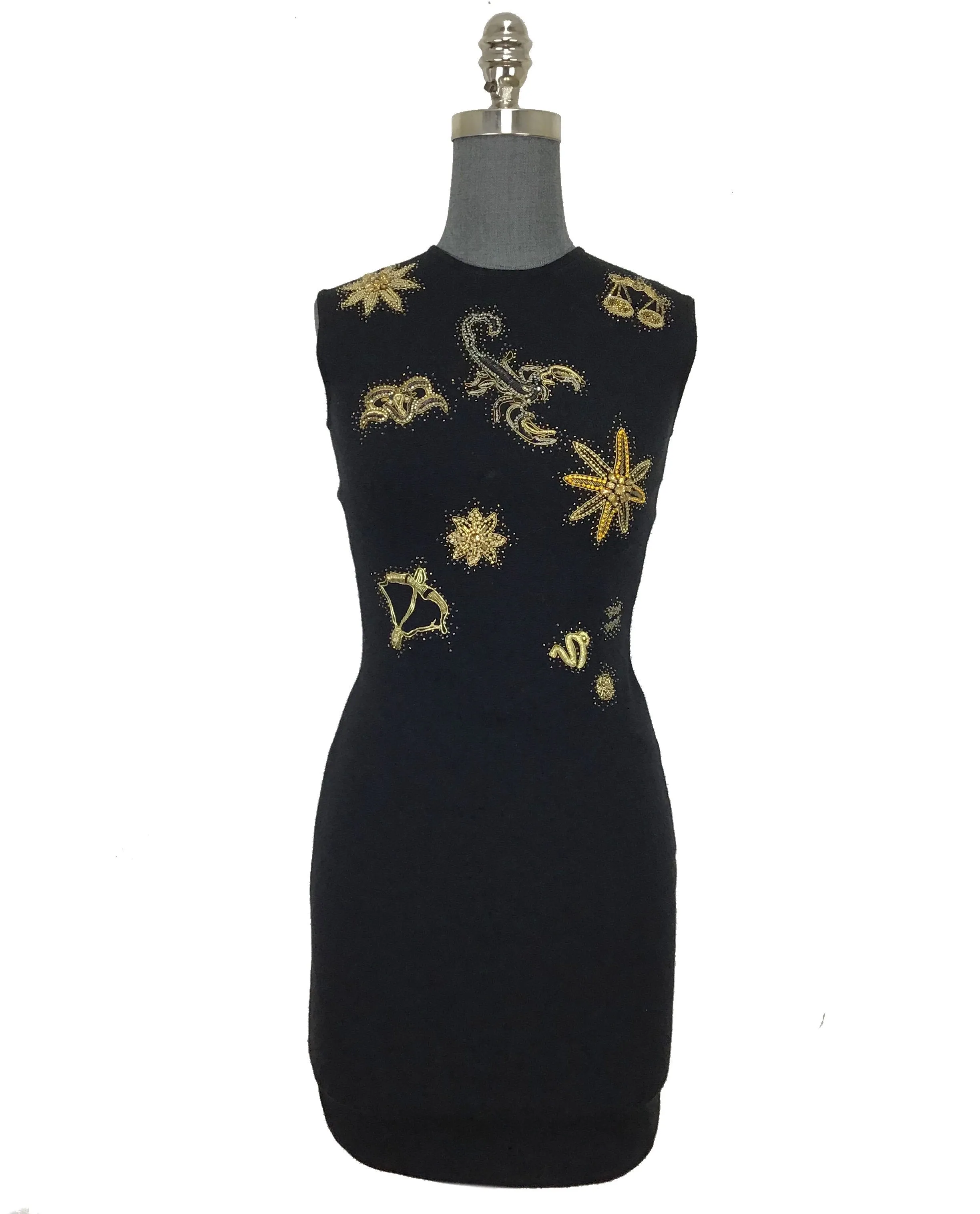 Emilio Pucci Wool Sleeveless Sweater Dress Size XS