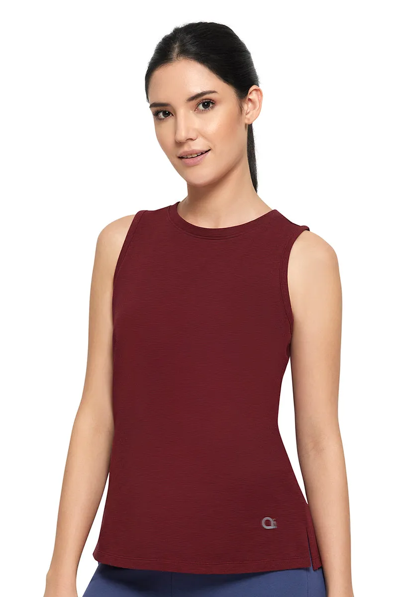 Essential Tank Top - Pomegranate Marl