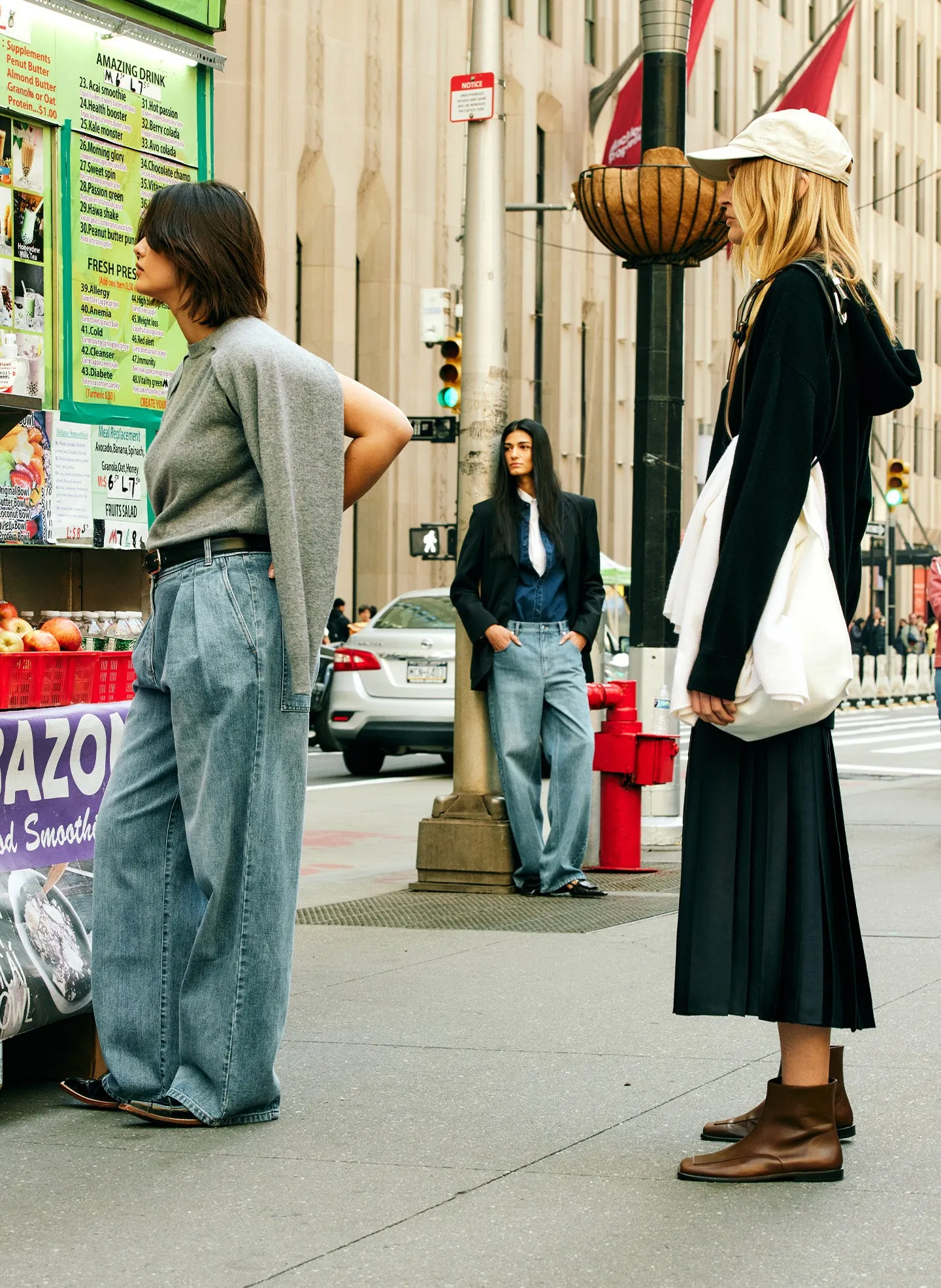 Feather Weight Pleated Pull On Skirt