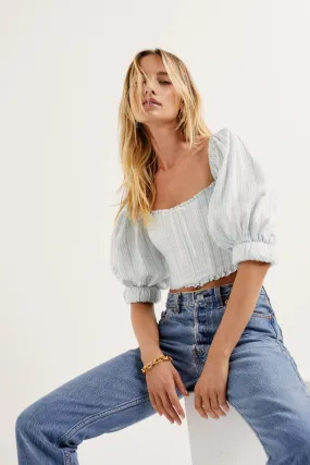 For Love and Lemons Leslie Crop Top