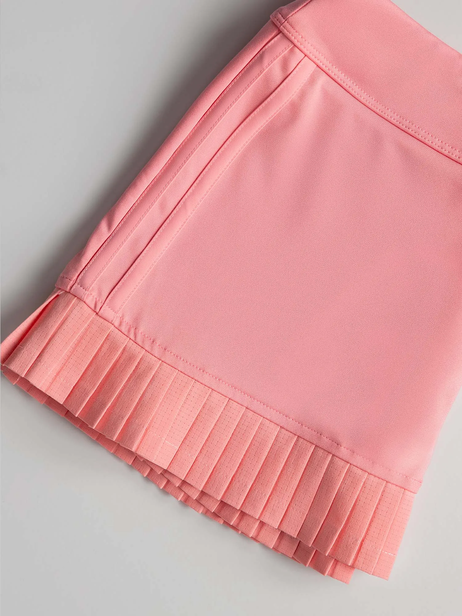 Girls Classic Tennis Pleated Skirt - Plumeria