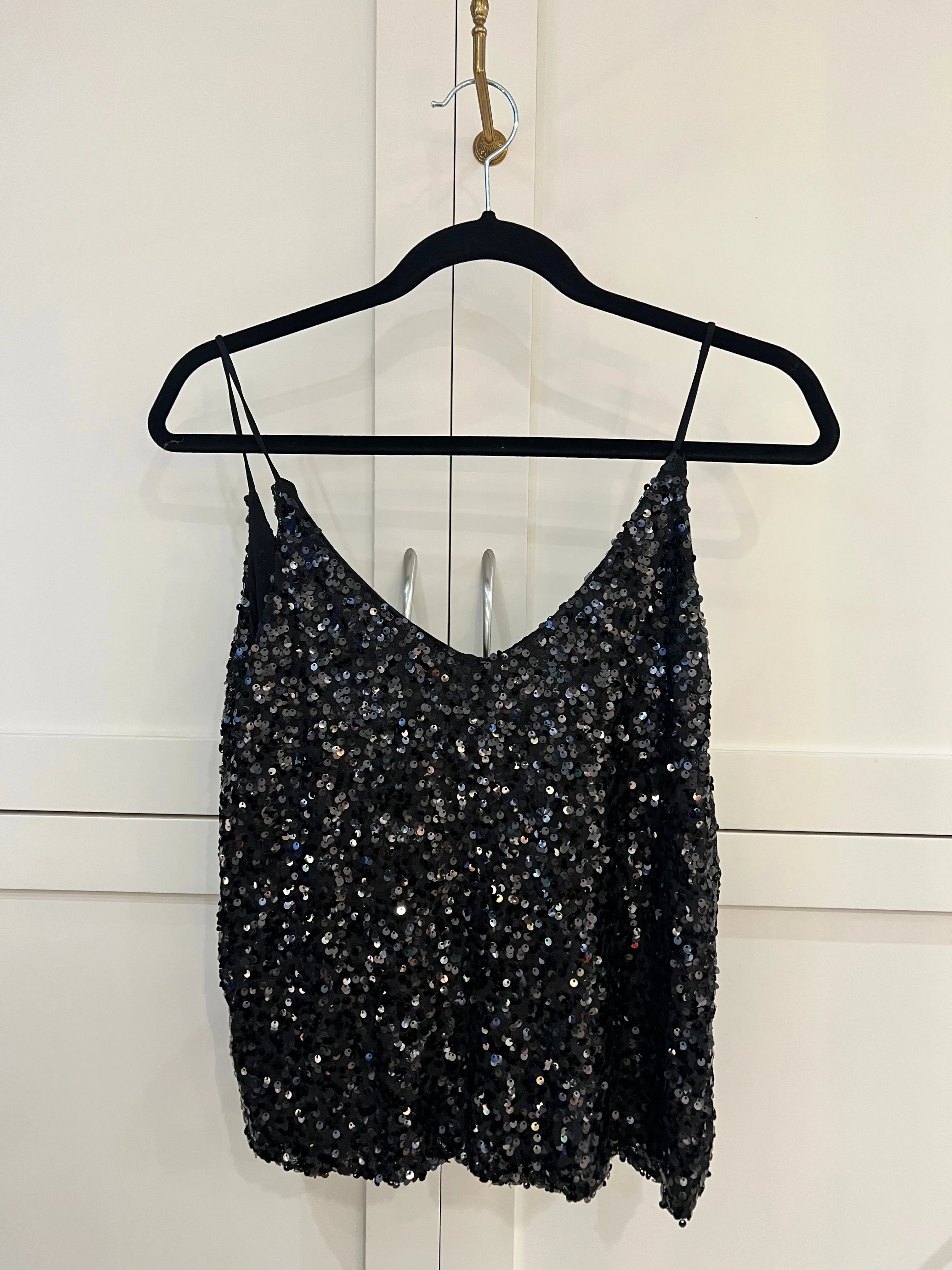 Ladies Sequinned Tank Tops