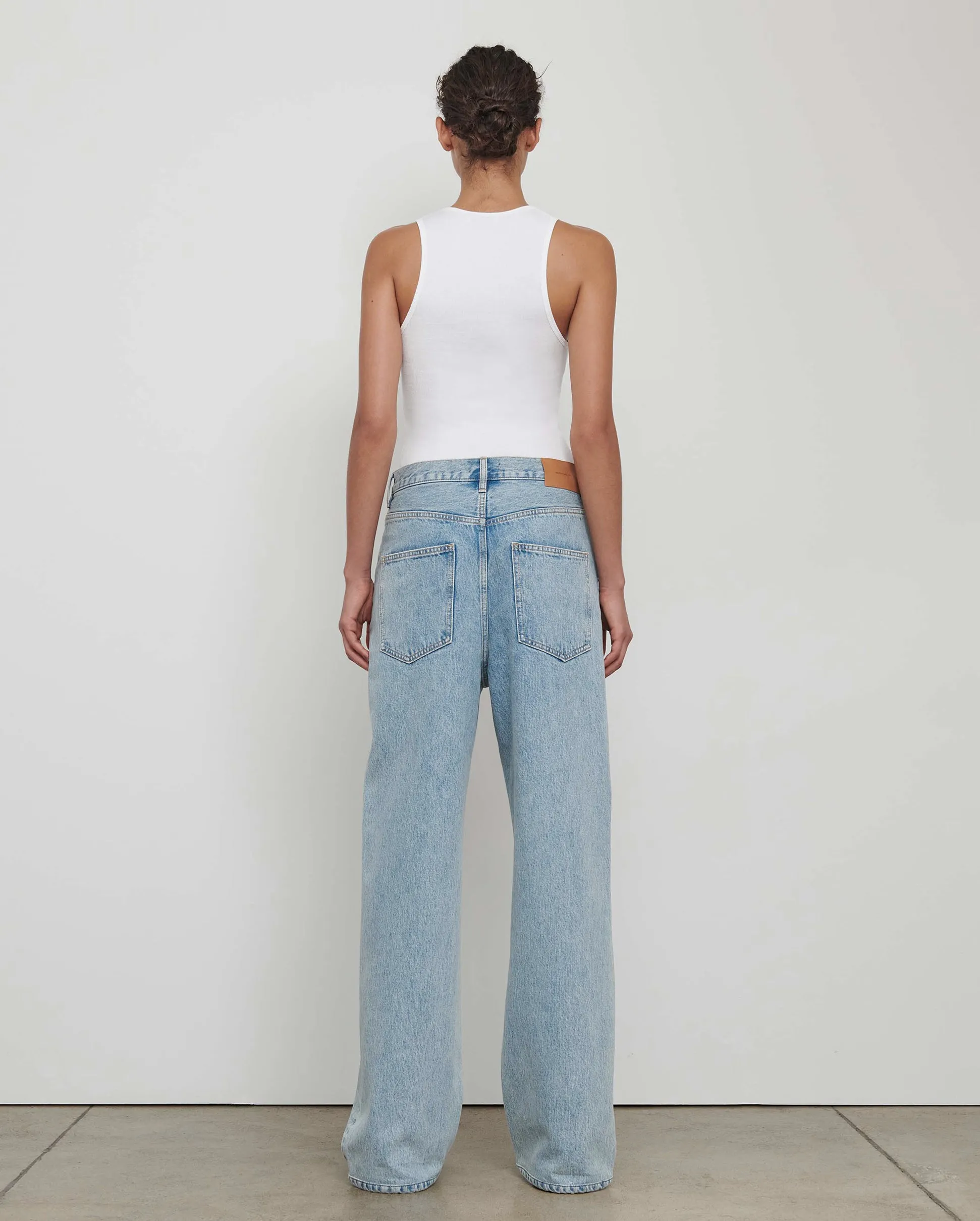 LOW RISE JEAN / BLUE