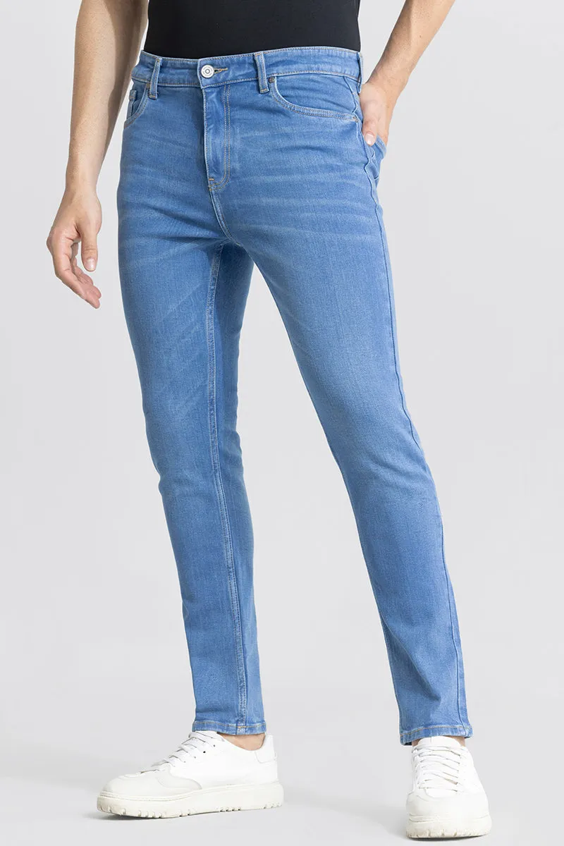 Maddox Blue Skinny Fit Jeans