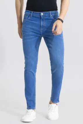 Maddox Lapis Blue Skinny Fit Jeans