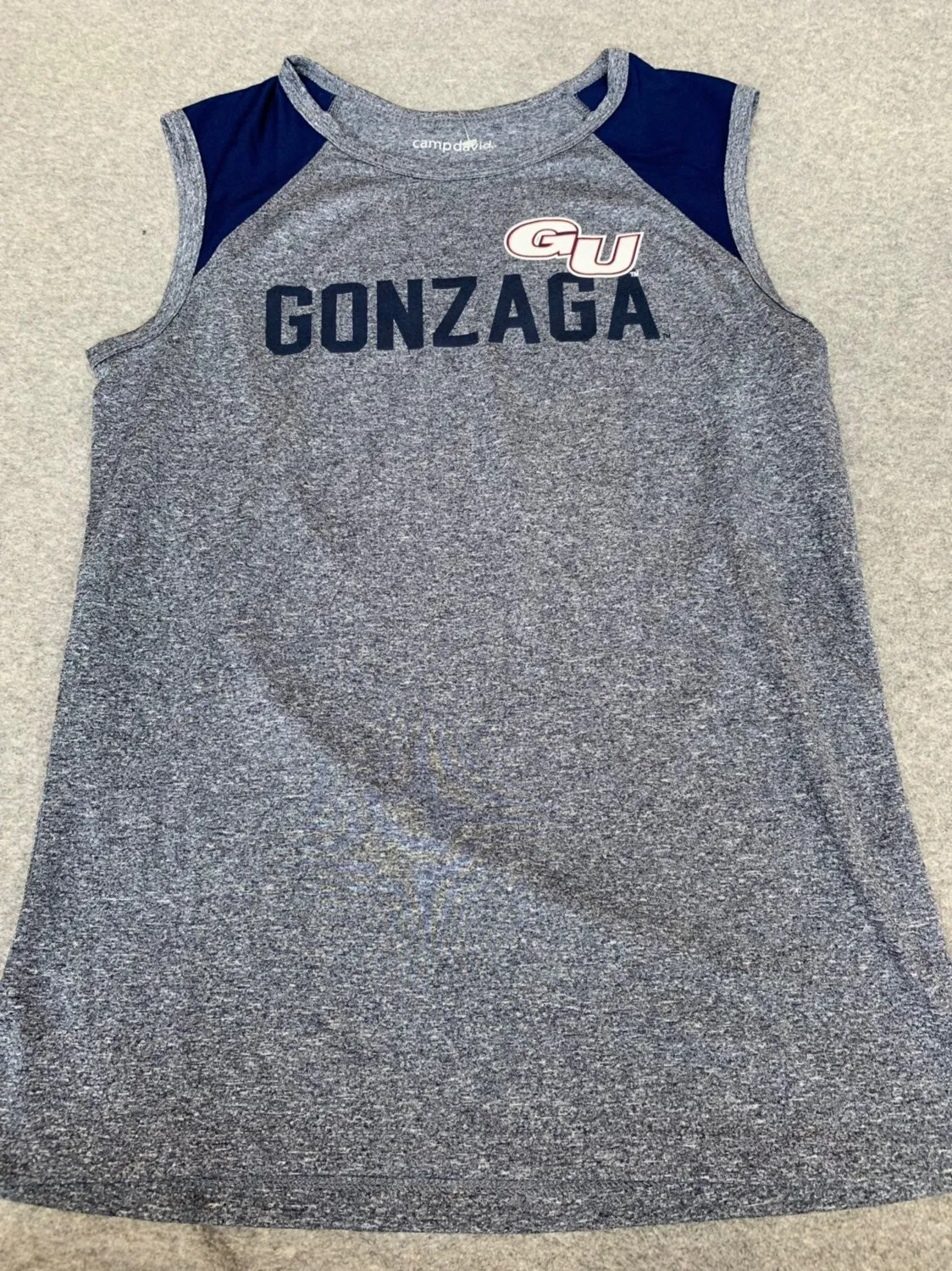 Mens Gonzaga Workout Tank