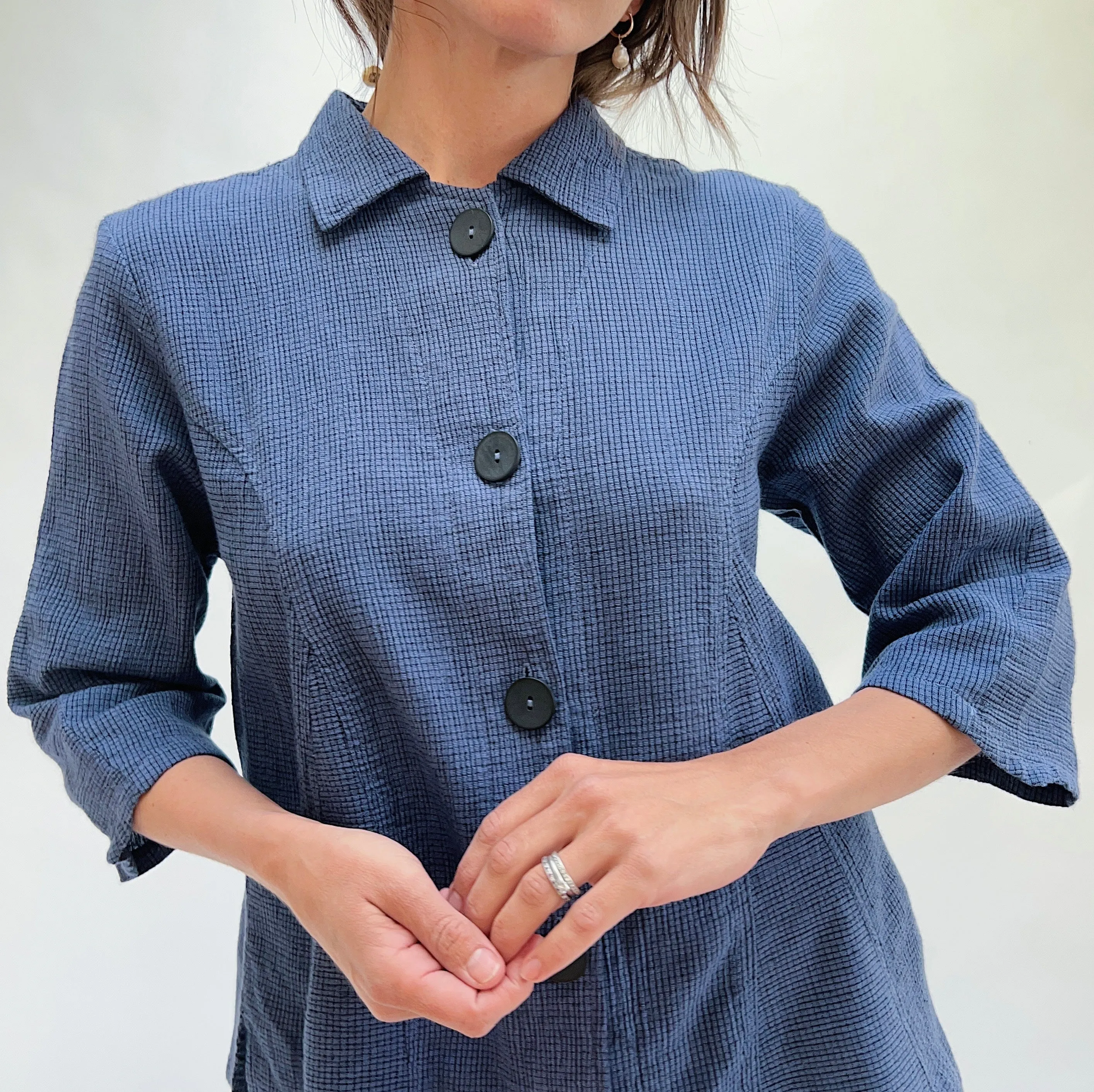 Mill Valley | A-Line Button Down in Lake