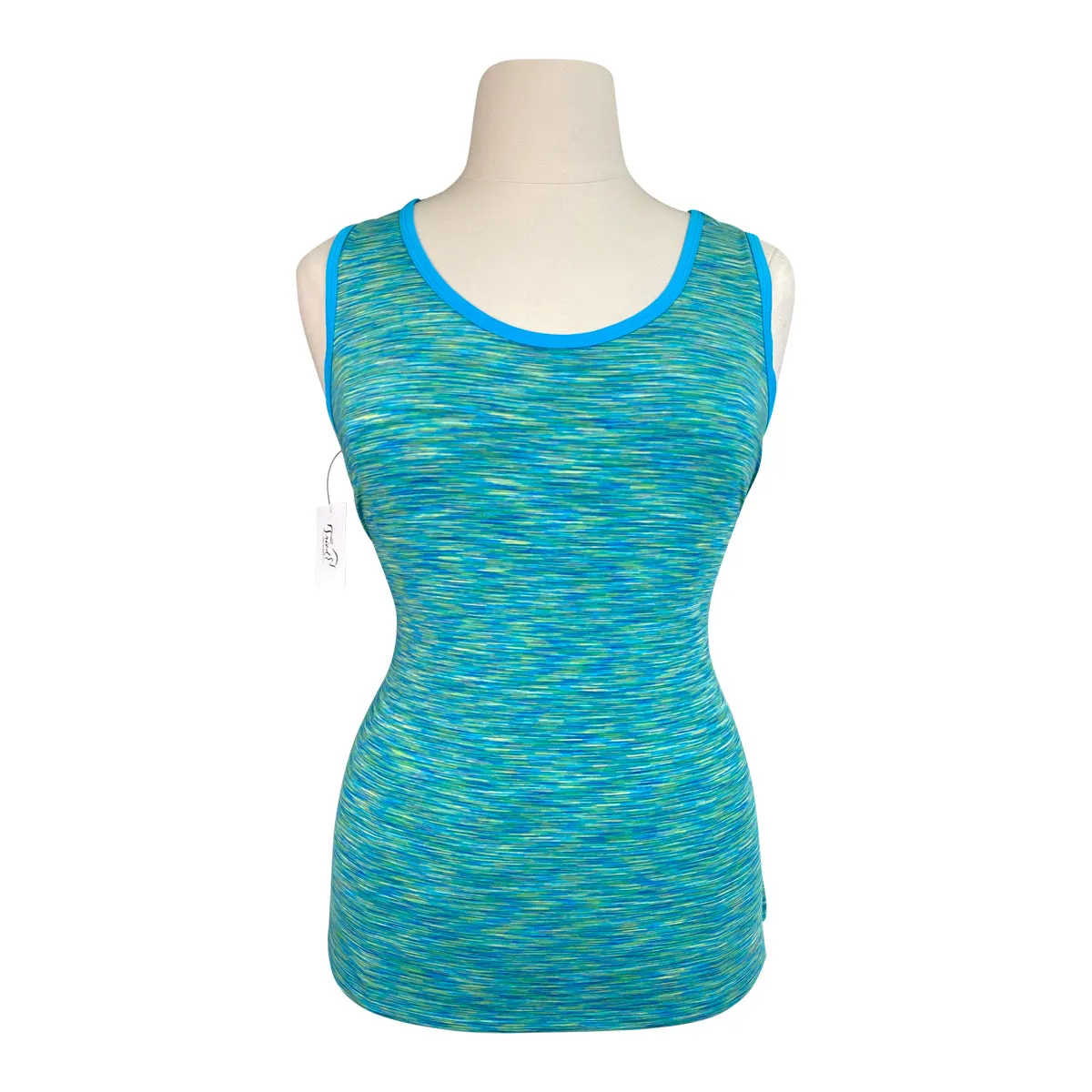 Noble Outfitters 'Brooke' Tank Top in Spring Green Multi - Women's XXL