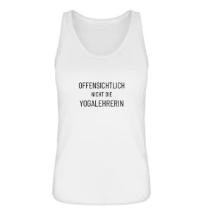 Offensichtlich nicht die Yogalehrerin 100% Bio Tank Top