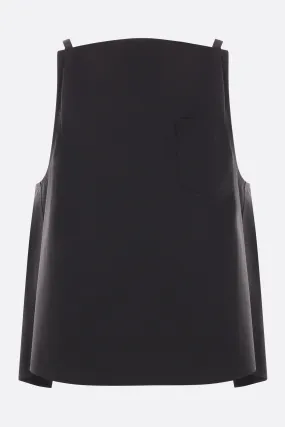 poplin sleeveless top