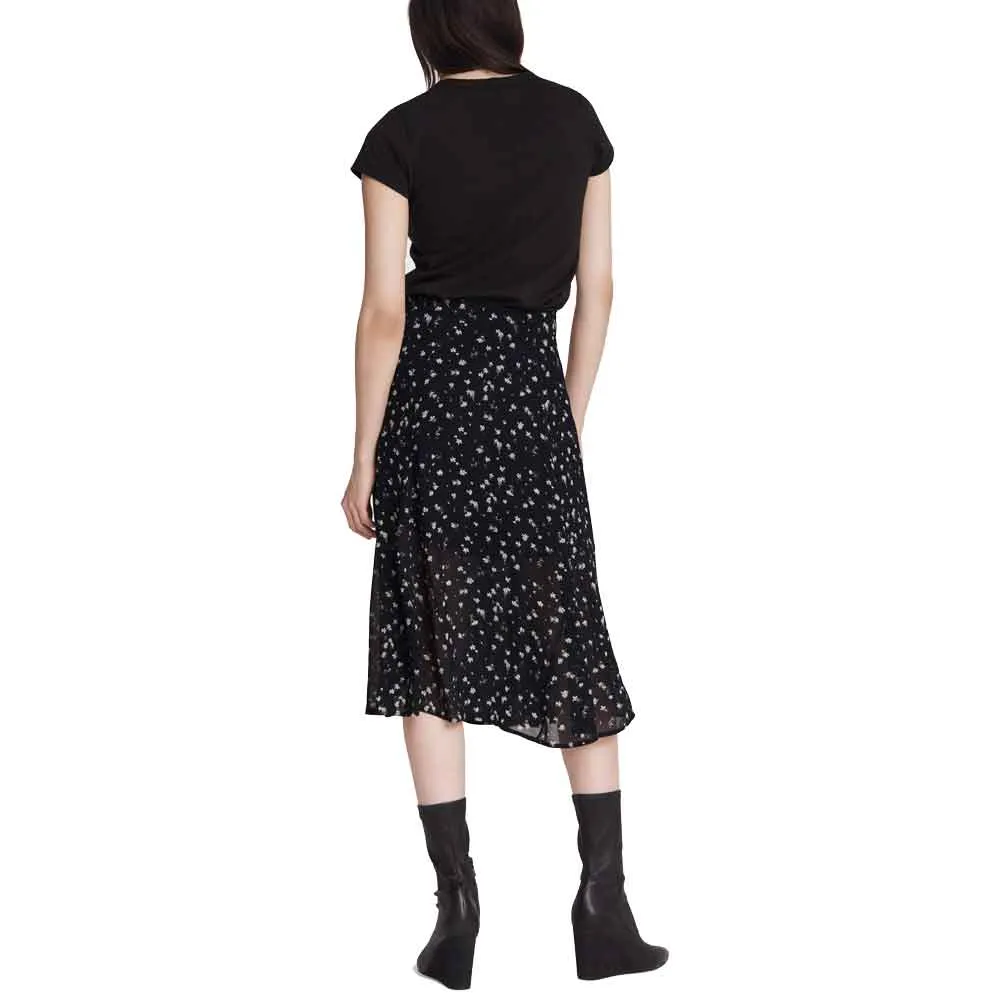 Rag & Bone Lily Floral Midi Skirt