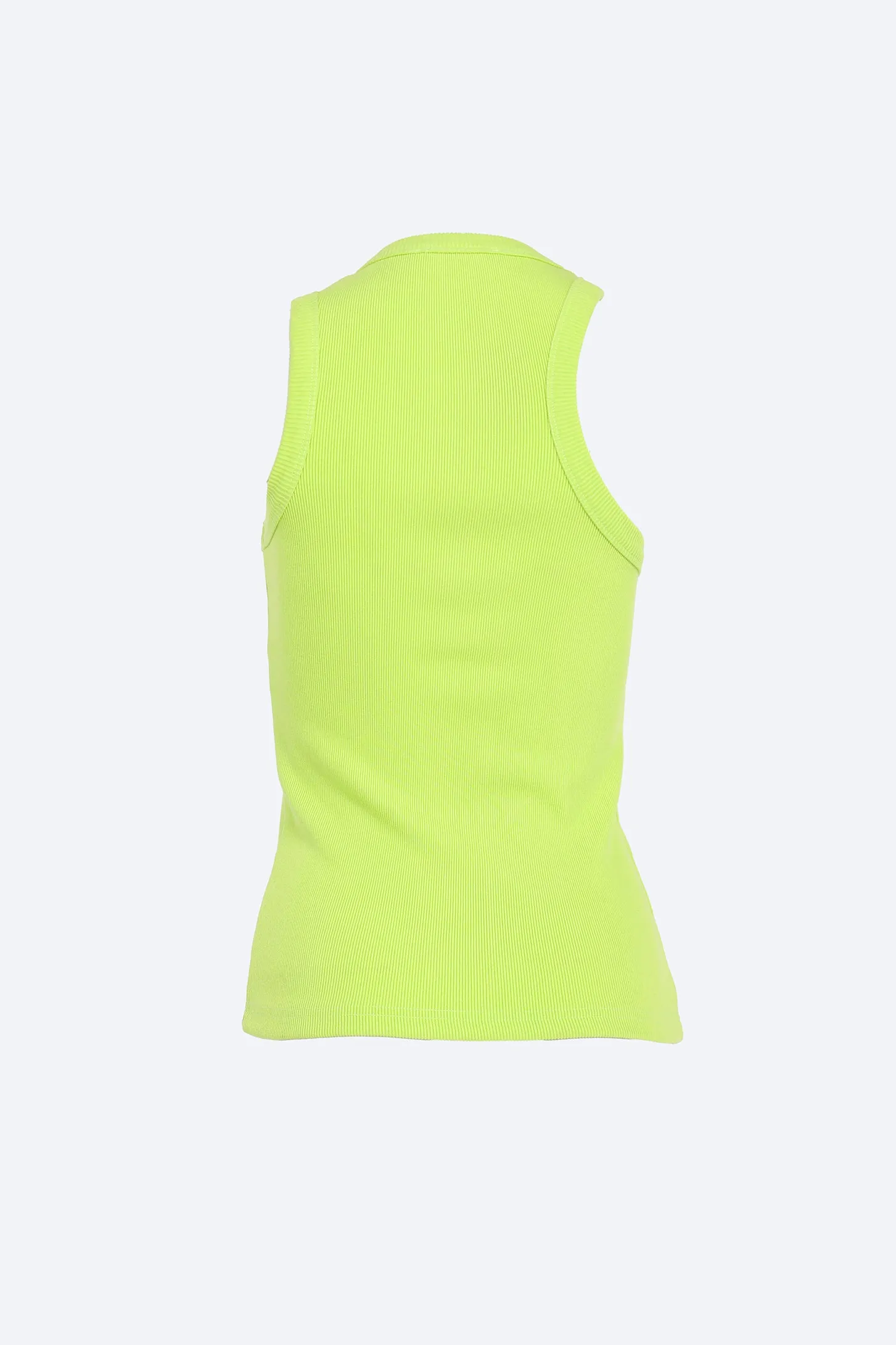 Scoop Tank Top - Lime Green